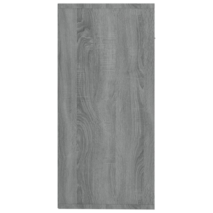 skænk 88x30x65 cm konstrueret træ grå sonoma-eg
