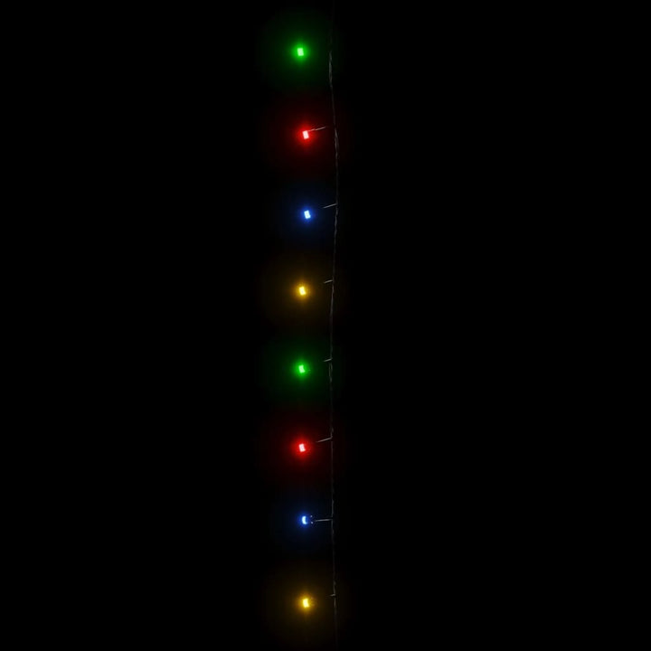 LED-lyskæde 2000 LED'er 200 m PVC flerfarvet
