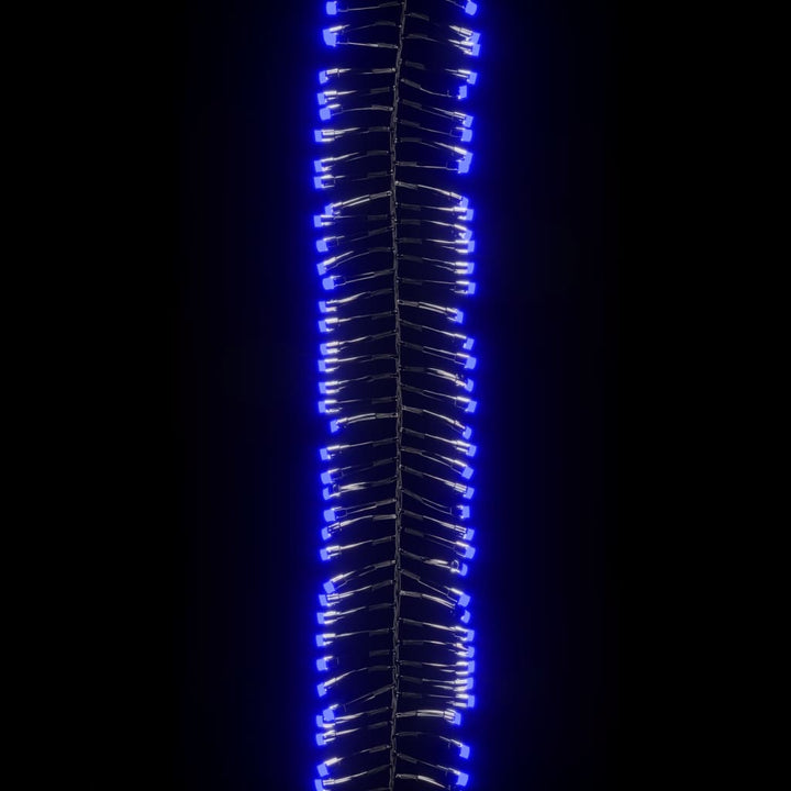 LED-lyskæde 3000 LED'er 23 m PVC blåt lys