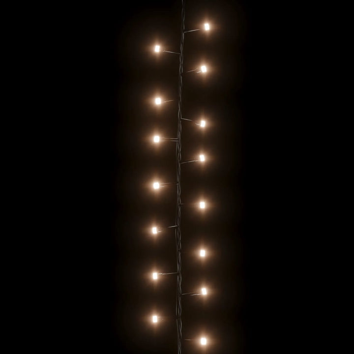 kompakt LED-lyskæde 3000 LED'er 65 m PVC varmt hvidt lys