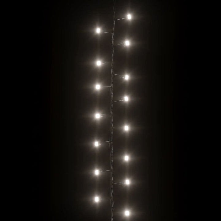 kompakt LED-lyskæde 3000 LED'er 65 m PVC koldt hvidt lys