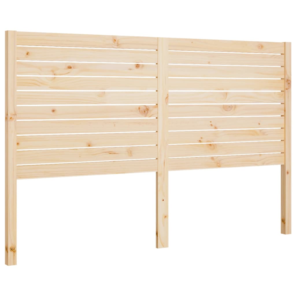 sengegærde 186x4x100 cm massivt fyrretræ