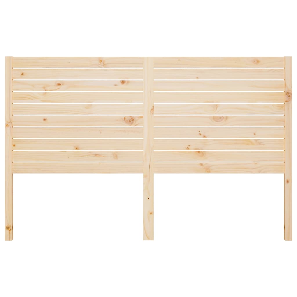 sengegærde 186x4x100 cm massivt fyrretræ