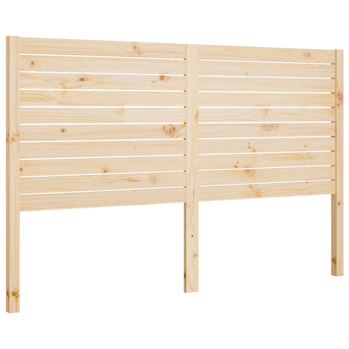 sengegærde 206x4x100 cm massivt fyrretræ