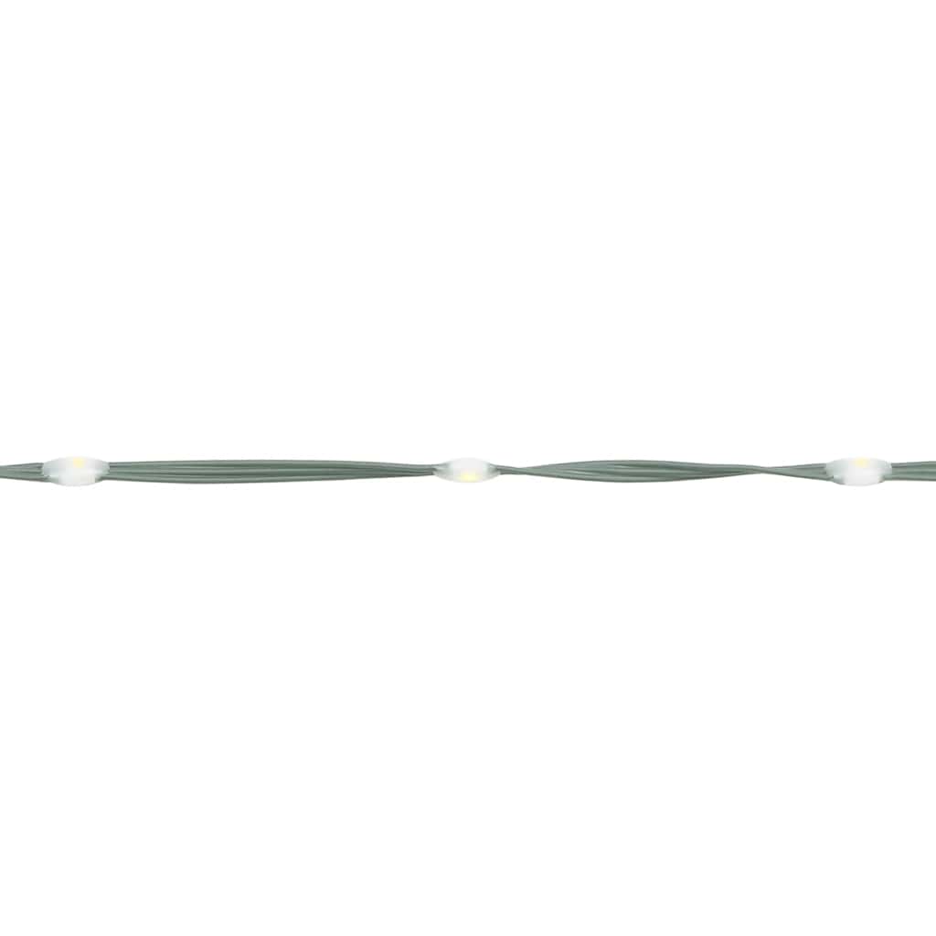 kegleformet juletræ 230x800 cm 3000 LED'er blåt lys