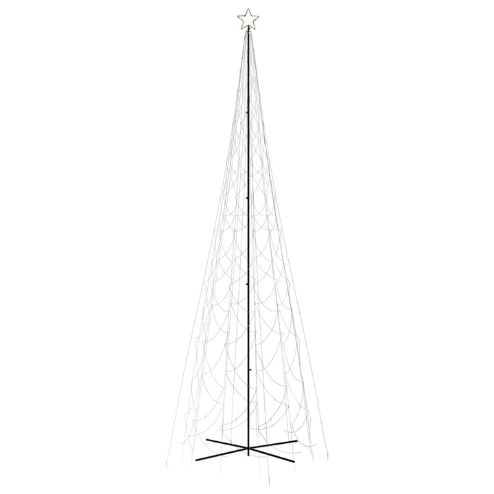 kegleformet juletræ 230x800 cm 3000 LED'er varmt hvidt lys