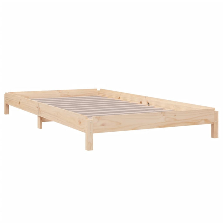stabelbar seng 90x200 cm massivt fyrretræ