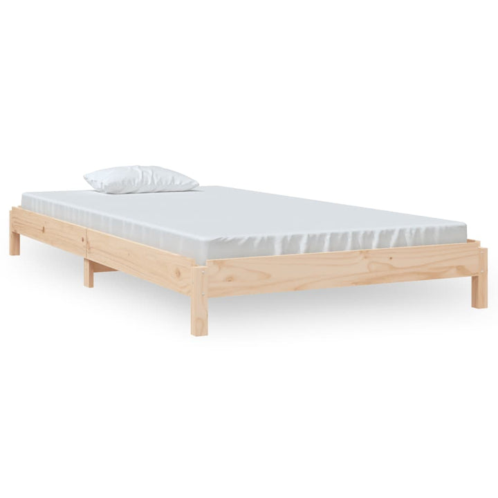 stabelbar seng 80x200 cm massivt fyrretræ