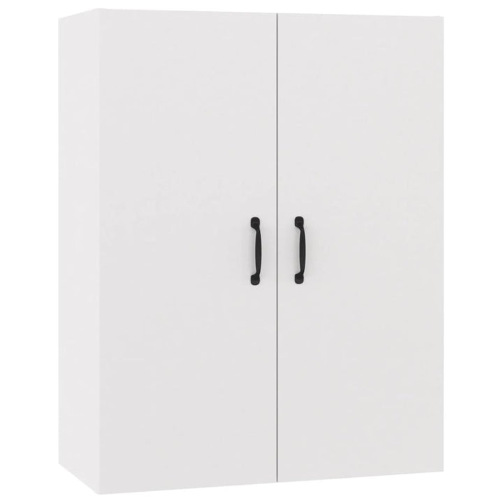 vægskab 69,5x34x90 cm konstrueret træ hvid