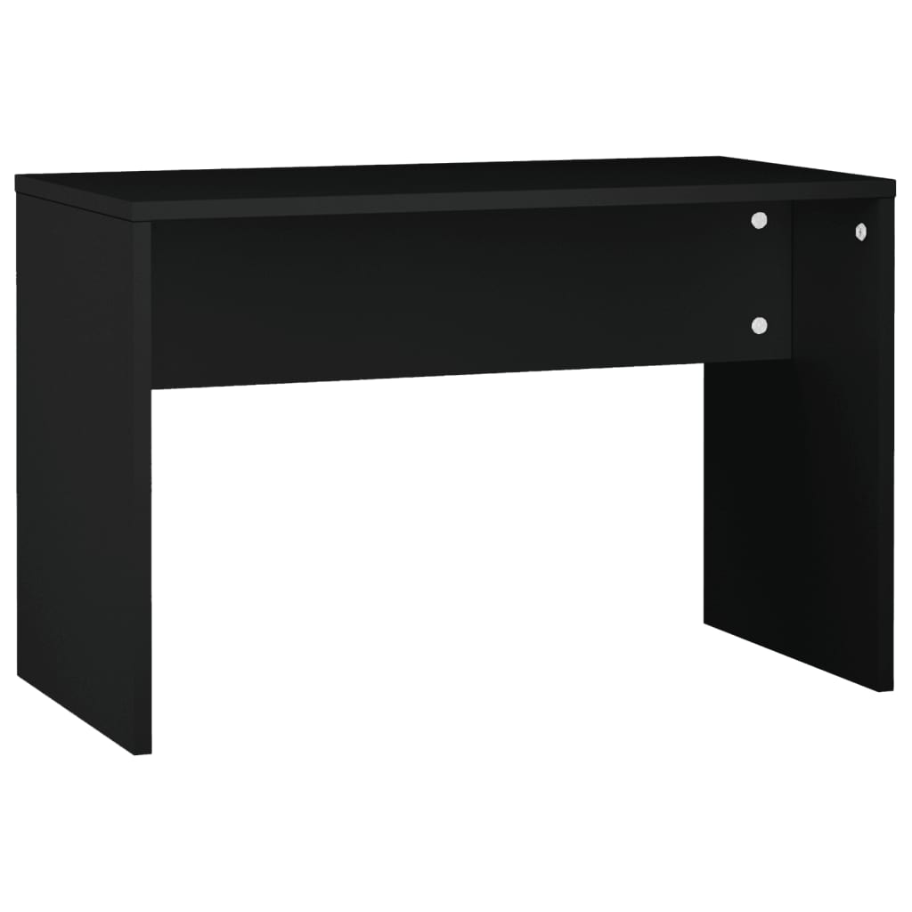 makeupbord 74,5x40x141 cm sort