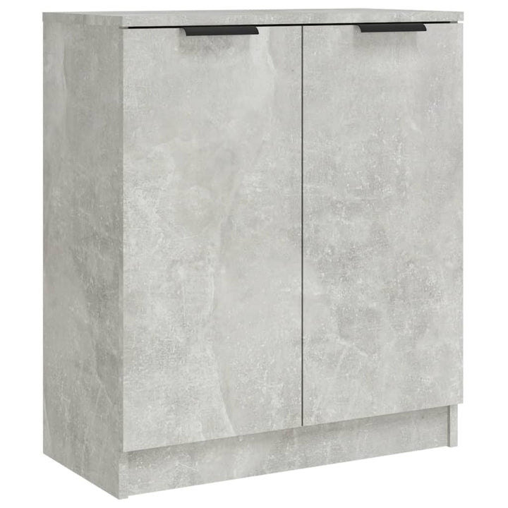 skænke 2 stk. 60x30x70 cm konstrueret træ betongrå