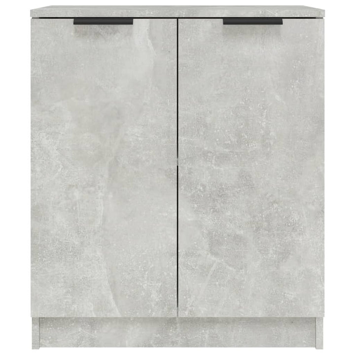 skænke 2 stk. 60x30x70 cm konstrueret træ betongrå