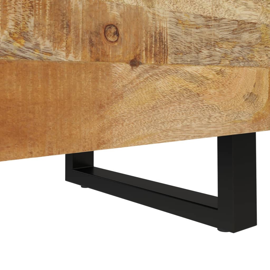 sengeborde 2 stk. 40x33x46 cm massivt mangotræ
