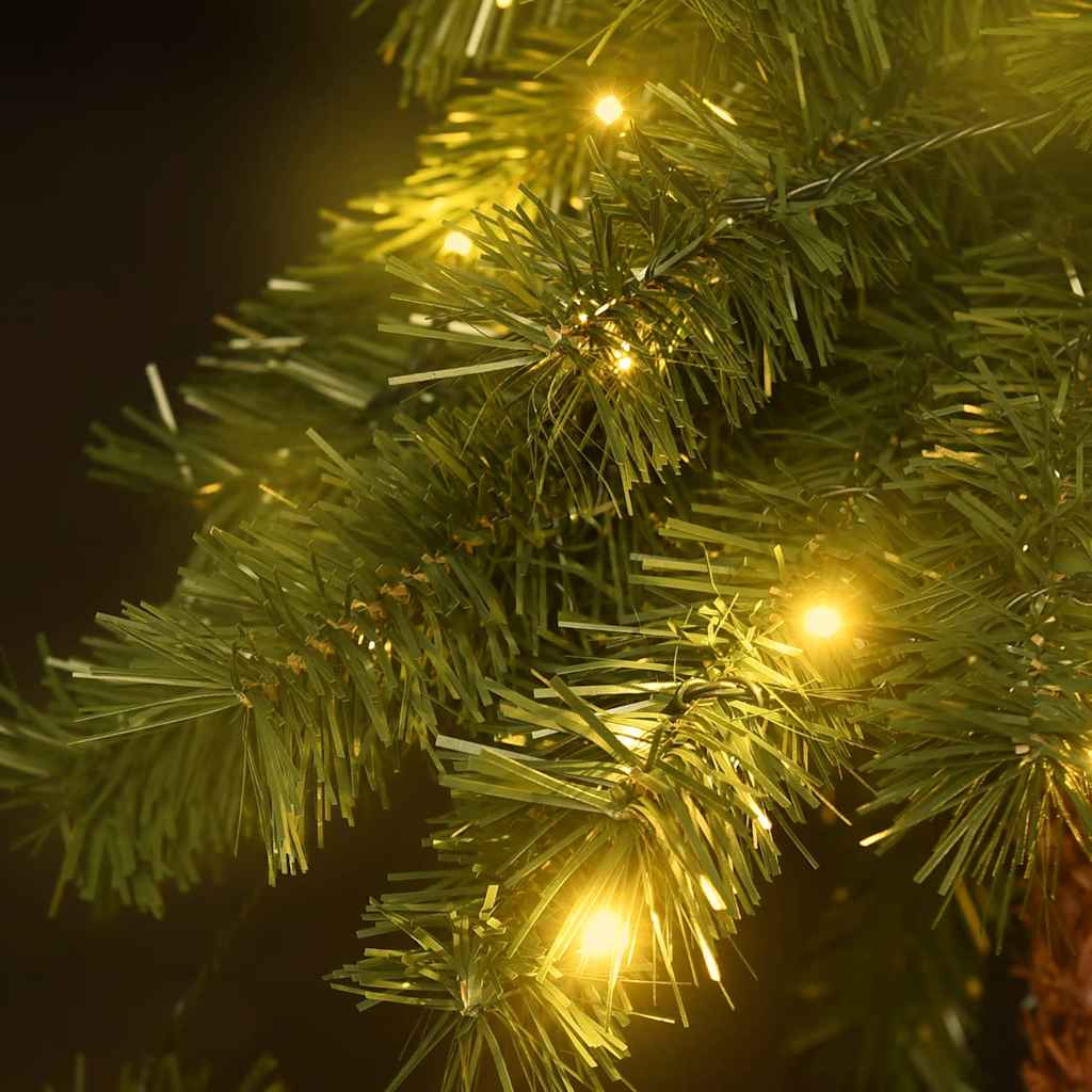 juletræ med LED-lys 125 cm og 210 cm