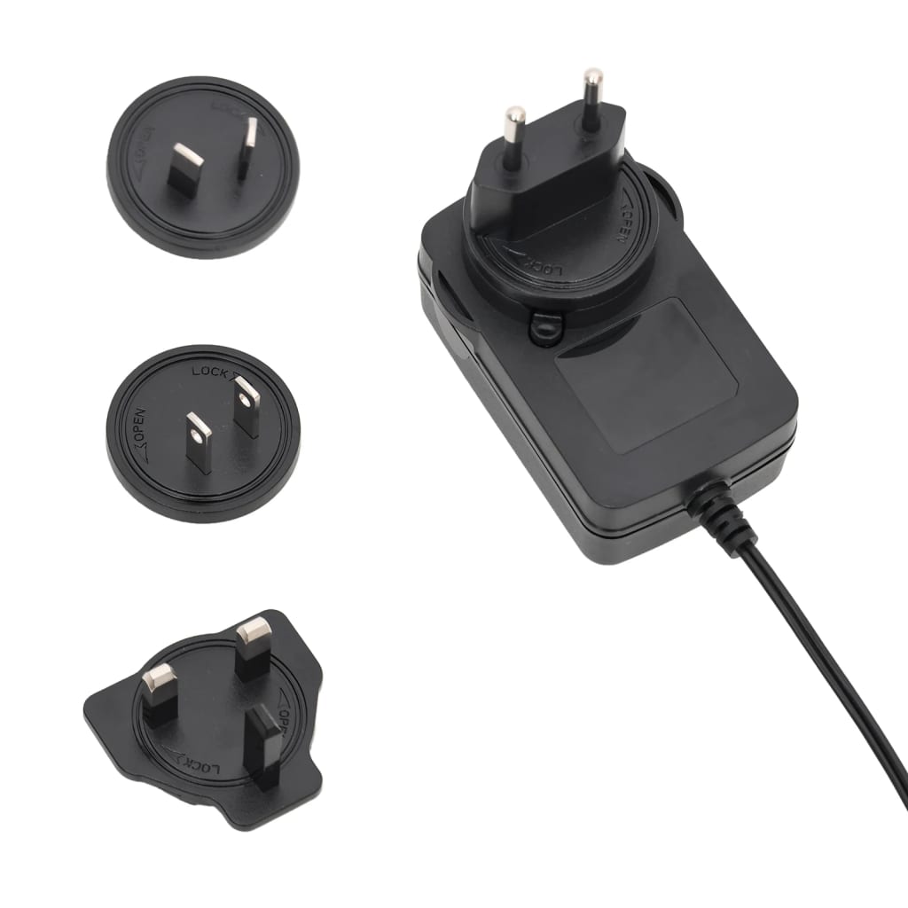 oppusteligt juletræ med LED-lys 500 cm