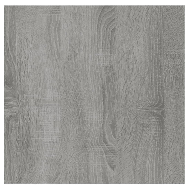 væghængtee tv-skab 8 stk. 30,5x30x30 cm grå og sonoma-eg