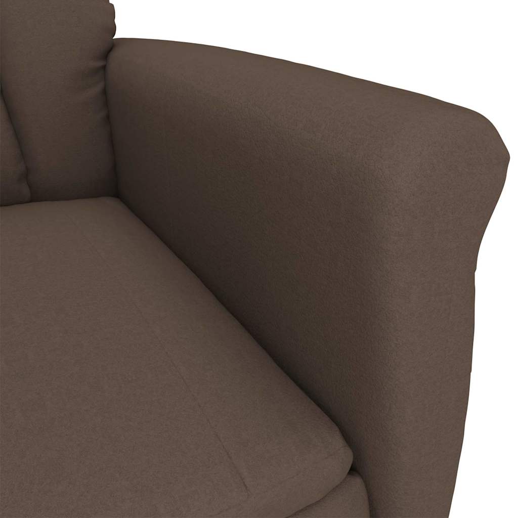 Recliner Stol Brun Mørkebrun 70.5 x 96.5 x 95 cm Stof