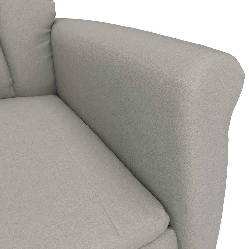 Recliner Stol Lys Grå Lysegrå 70.5 x 96.5 x 95 cm Stof