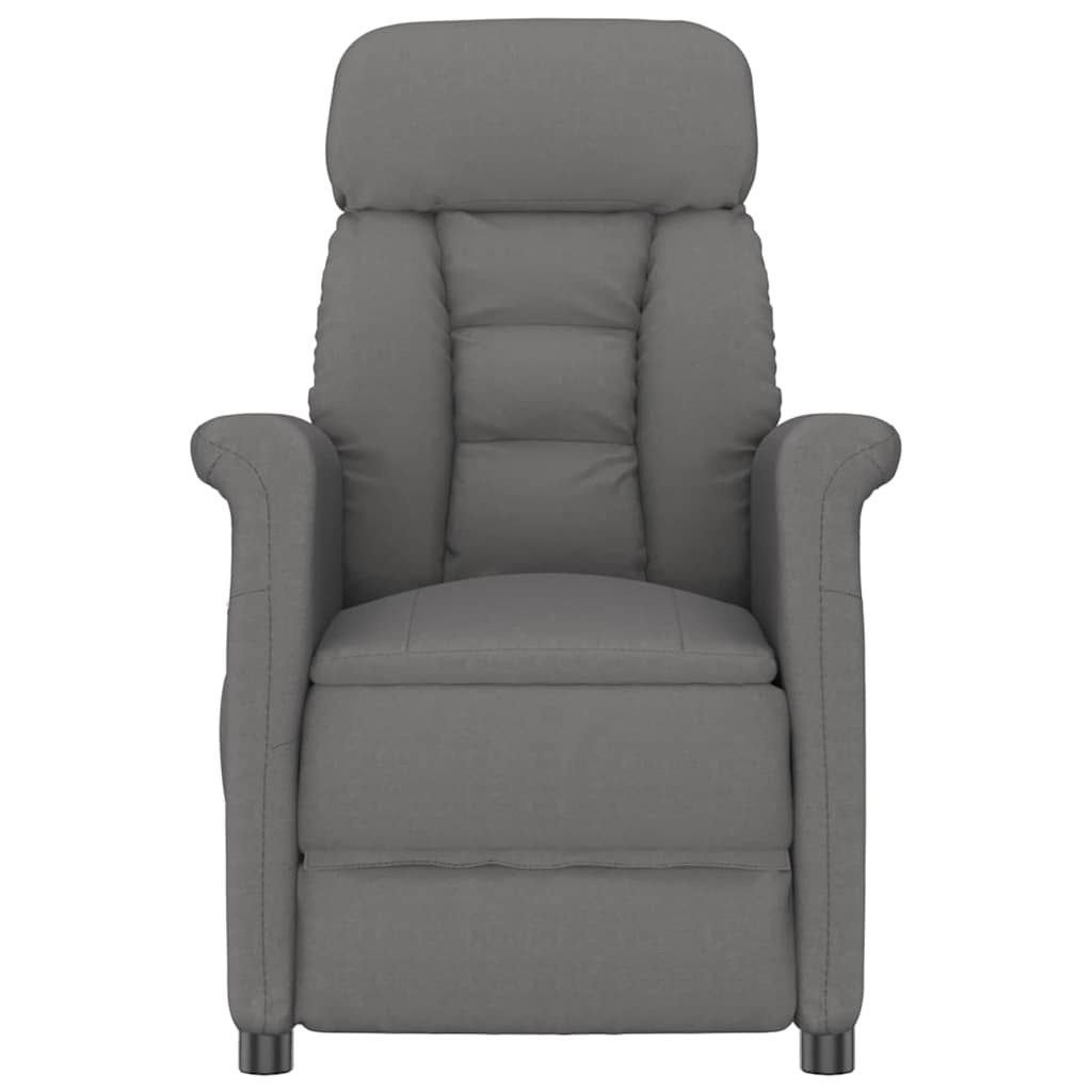 Recliner Stol Mørkegrå Mørkegrå 70.5 x 96.5 x 95 cm Stof