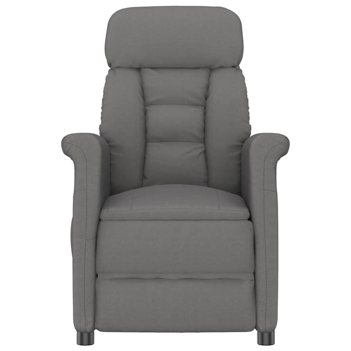Recliner Stol Mørkegrå Mørkegrå 70.5 x 96.5 x 95 cm Stof