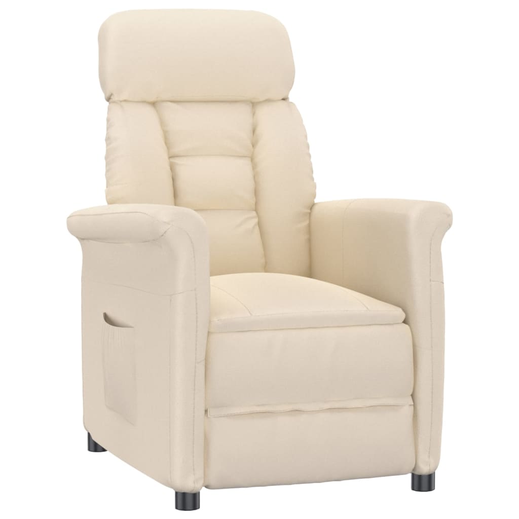 lænestol mikrofiberstof beige