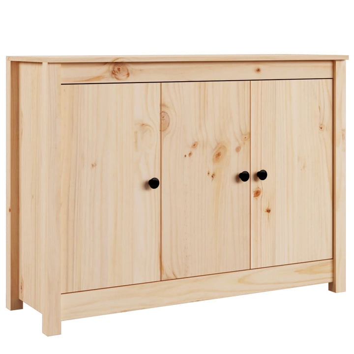 skænk 100x35x74 cm massivt fyrretræ