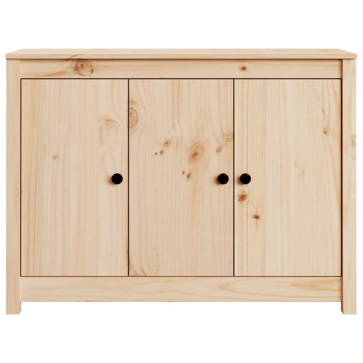 skænk 100x35x74 cm massivt fyrretræ