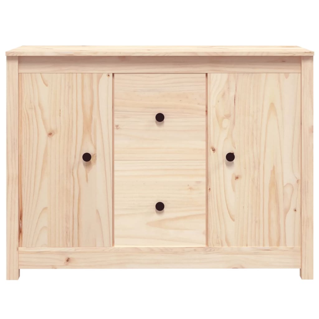 skænk 100x35x74 cm massivt fyrretræ