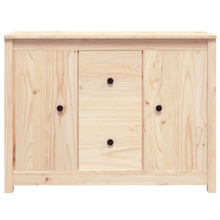 skænk 100x35x74 cm massivt fyrretræ