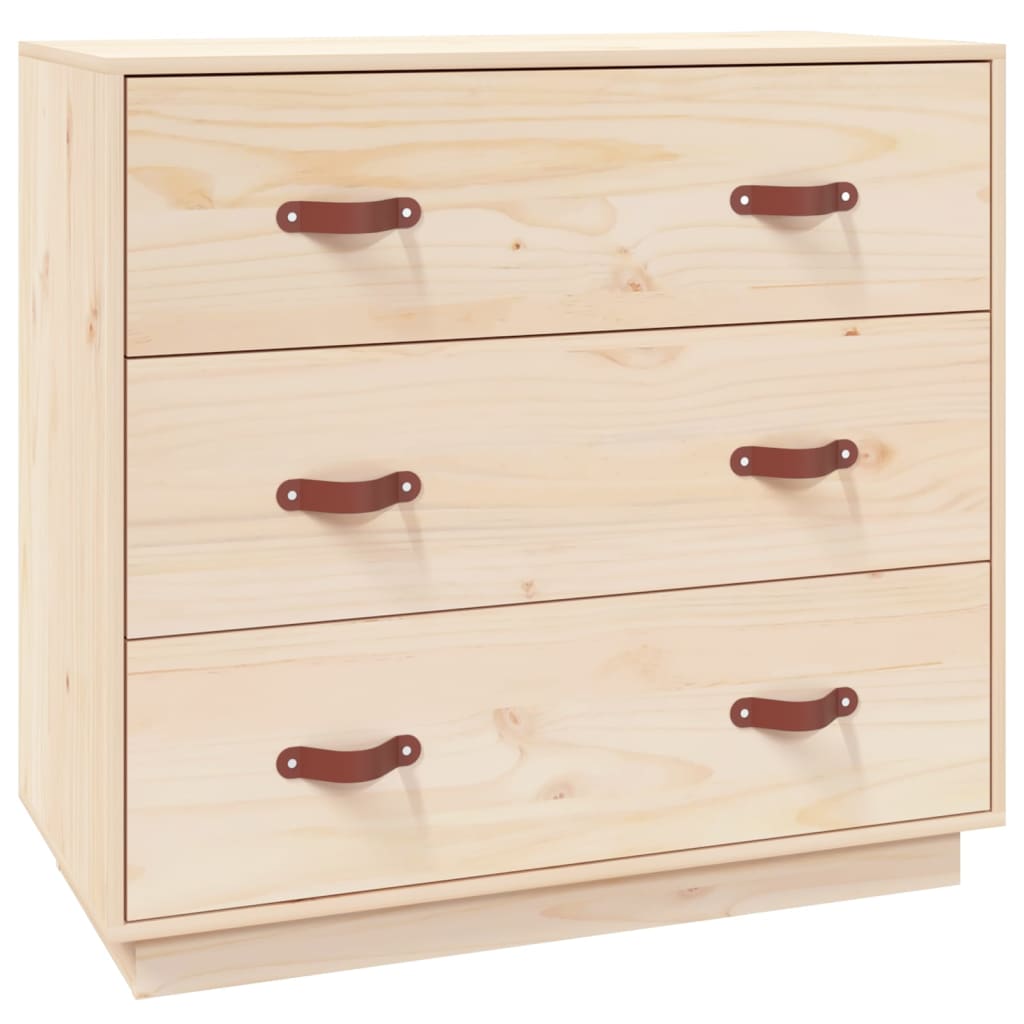 skænk 80x40x75 cm massivt fyrretræ
