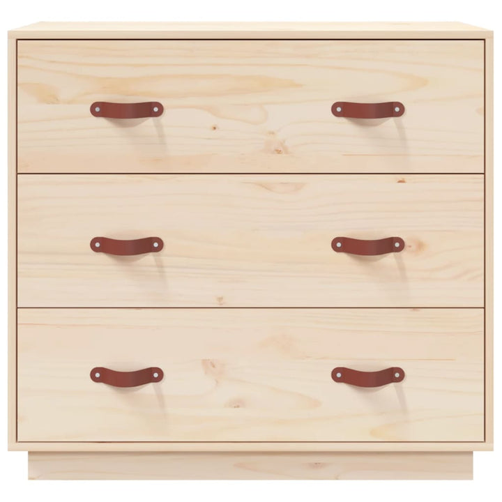 skænk 80x40x75 cm massivt fyrretræ
