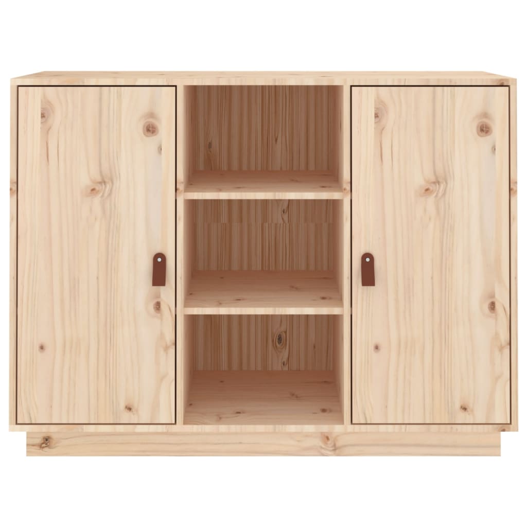 skænk 110x40x75 cm massivt fyrretræ
