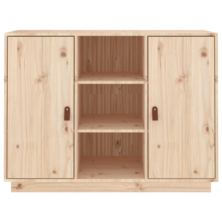 skænk 110x40x75 cm massivt fyrretræ