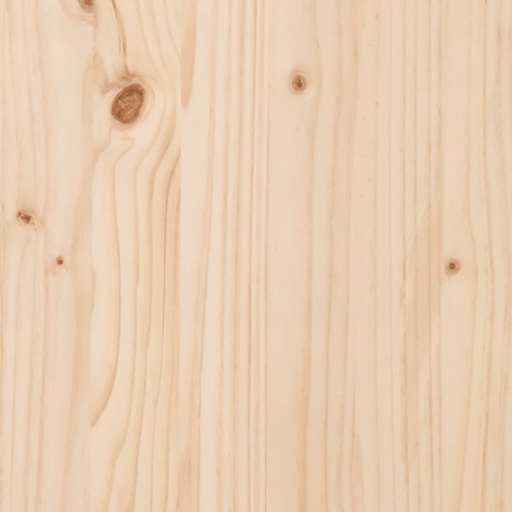 skænk 110x40x75 cm massivt fyrretræ