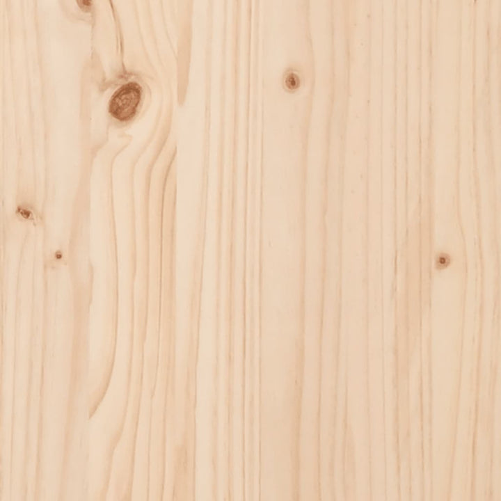 skænk 110x40x75 cm massivt fyrretræ