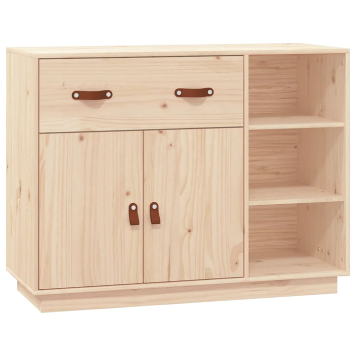 skænk 98,5x40x75 cm massivt fyrretræ
