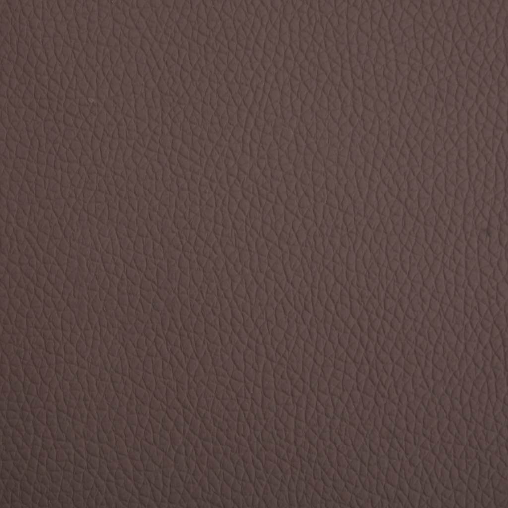 hundeseng 95x55x30 cm kunstlæder brun