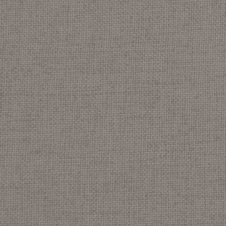 hundeseng 90x53x30 cm stof gråbrun