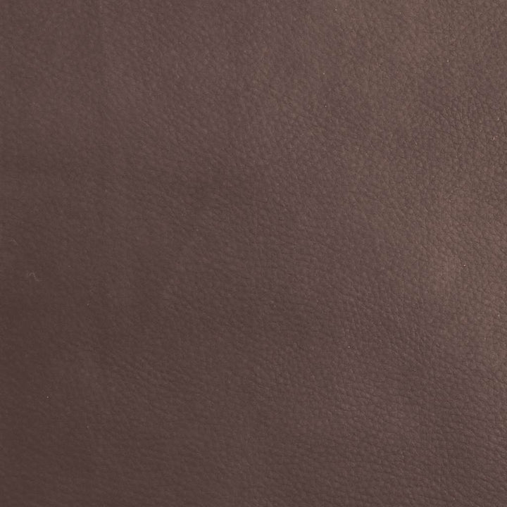 hundeseng 90x53x30 cm kunstlæder brun
