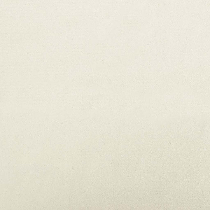 hundeseng 100x54x33 cm velour cremefarvet