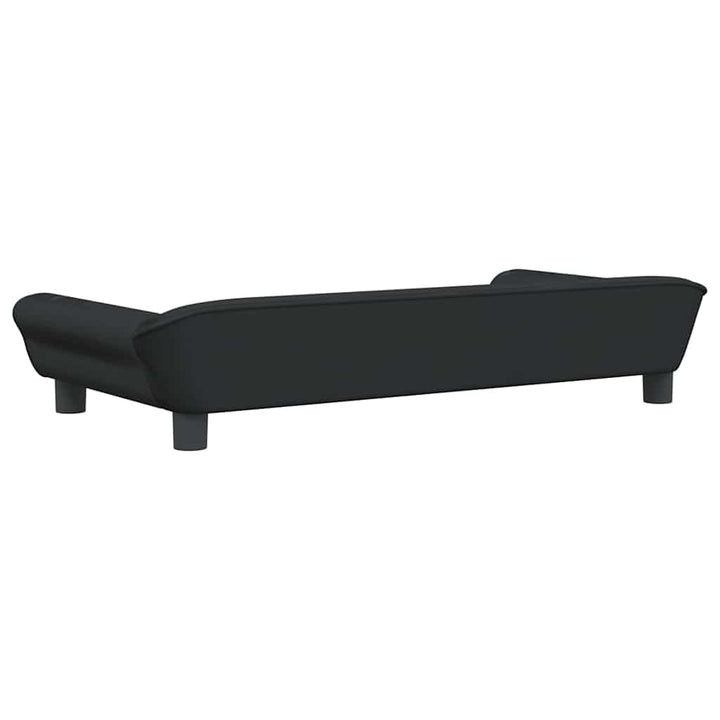 hundeseng 100x50x21 cm velour sort