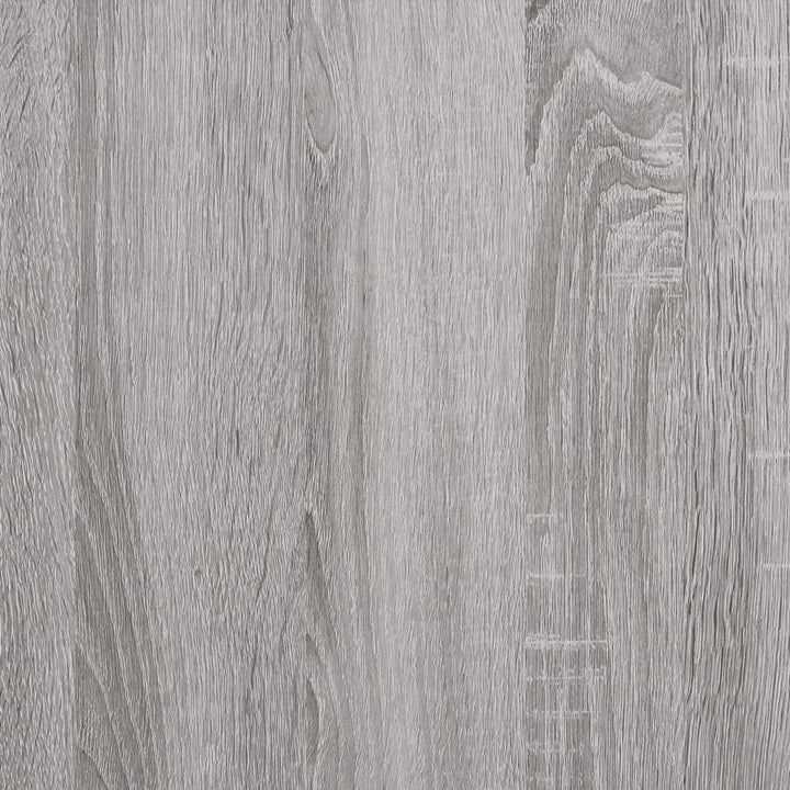 skænk 80x33x70 cm konstrueret træ grå sonoma-eg