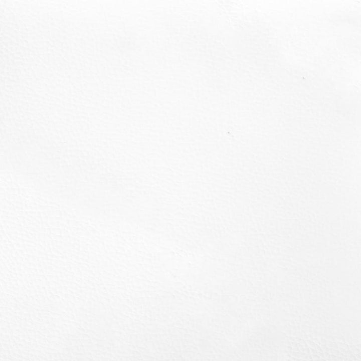 sengegavle 4 stk. 90x5x78/88 cm kunstlæder hvid
