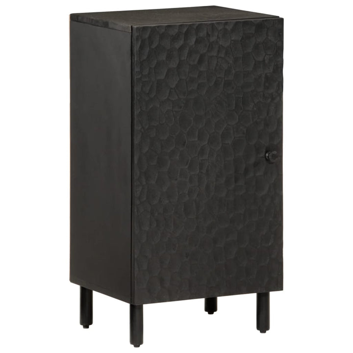 skab 40x33x75 cm massivt mangotræ sort