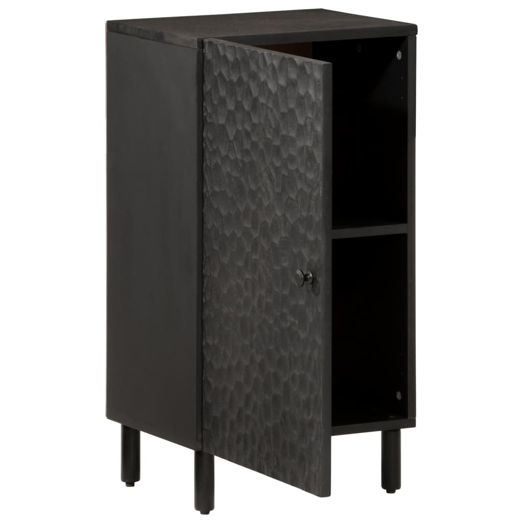 skab 40x33x75 cm massivt mangotræ sort