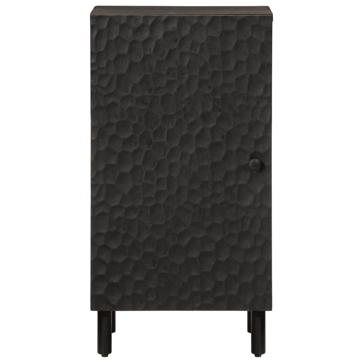 skab 40x33x75 cm massivt mangotræ sort