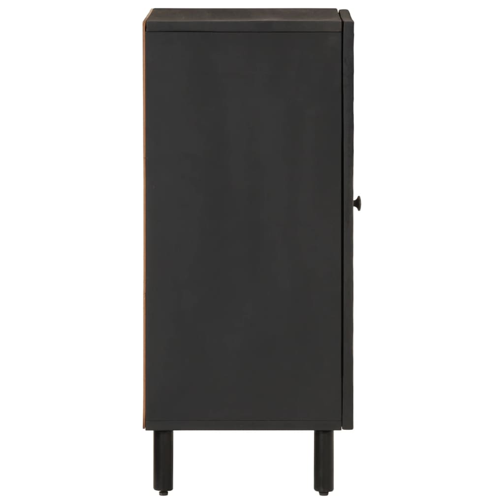 skab 40x33x75 cm massivt mangotræ sort