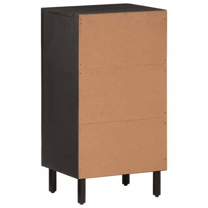 skab 40x33x75 cm massivt mangotræ sort