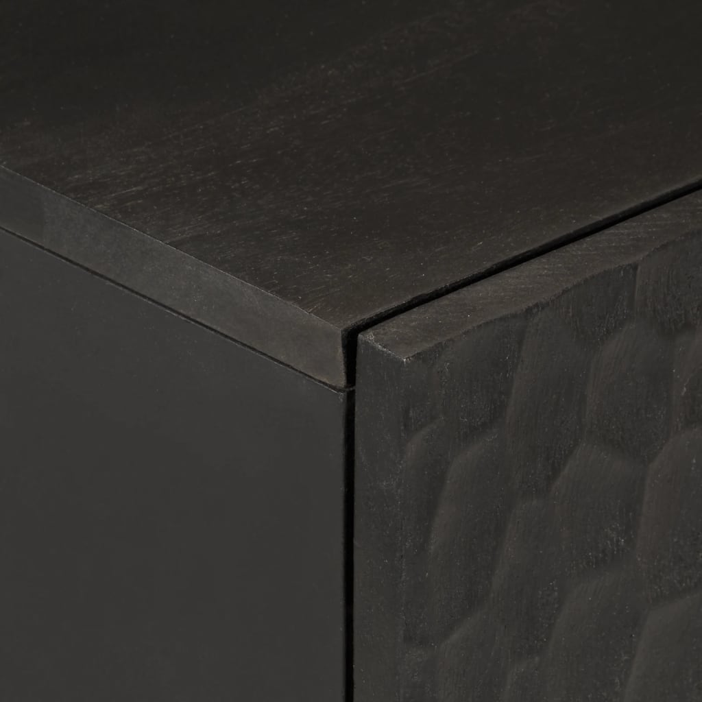 skab 40x33x75 cm massivt mangotræ sort