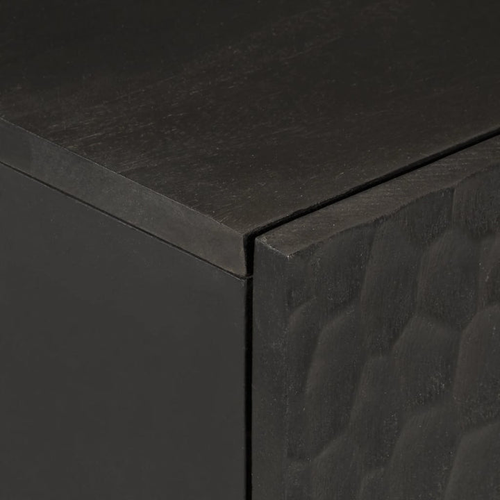 skab 40x33x75 cm massivt mangotræ sort